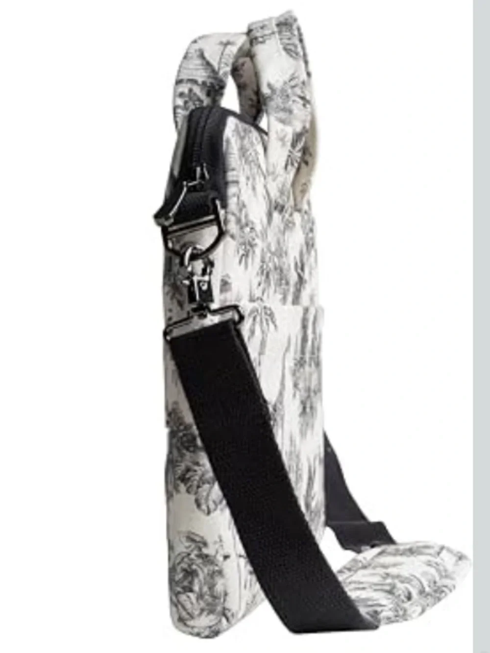 Maison d' Hermine Black and Cream Toile Laptop Bag